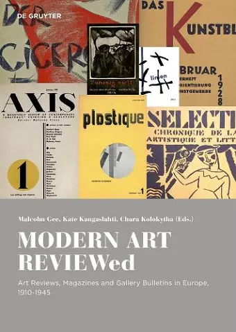 MODERN ART REVIEWed cover