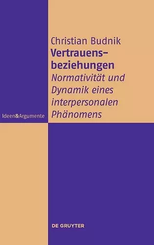 Vertrauensbeziehungen cover