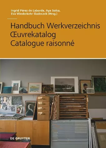 Handbuch Werkverzeichnis - Œuvrekatalog - Catalogue raisonné cover