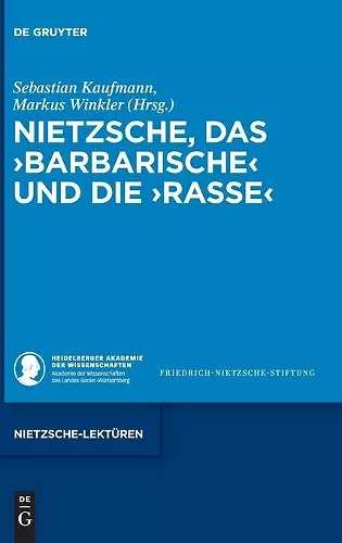 Nietzsche, das >BarbarischeRasse cover