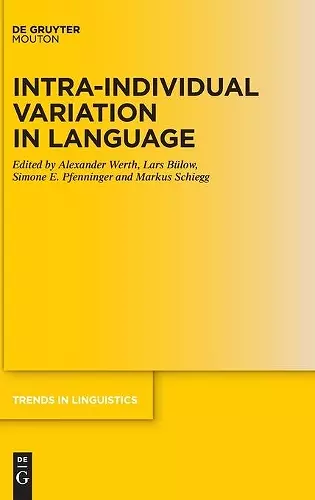 Intra-individual Variation in Language cover