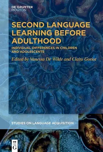 Second Language Learning Before Adulthood cover