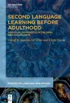 Second Language Learning Before Adulthood cover