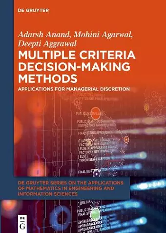 Multiple Criteria Decision-Making Methods cover