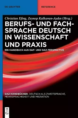 Berufs- Und Fachsprache Deutsch in Wissenschaft Und PRAXIS cover