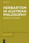 Herbartism in Austrian Philosophy cover