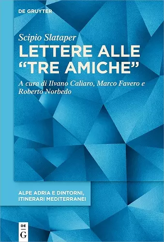 Lettere alle “tre amiche” cover