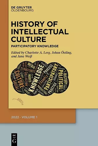 History of Intellectual Culture 1/2022 cover