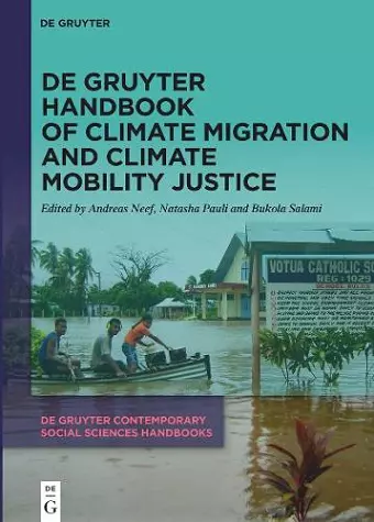 De Gruyter Handbook of Climate Migration and Climate Mobility Justice cover