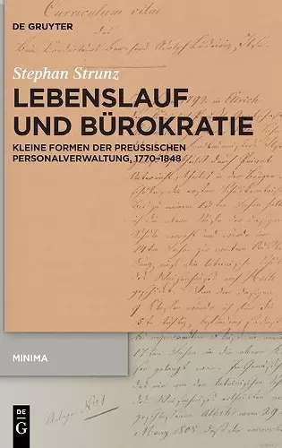 Lebenslauf Und Bürokratie cover