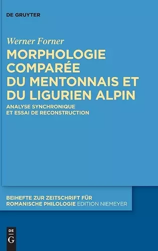 Morphologie comparée du mentonnais et du ligurien alpin cover