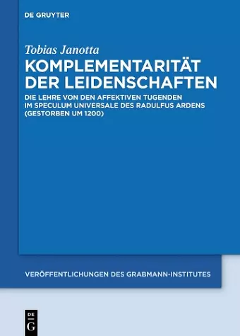 Komplementarität der Leidenschaften cover