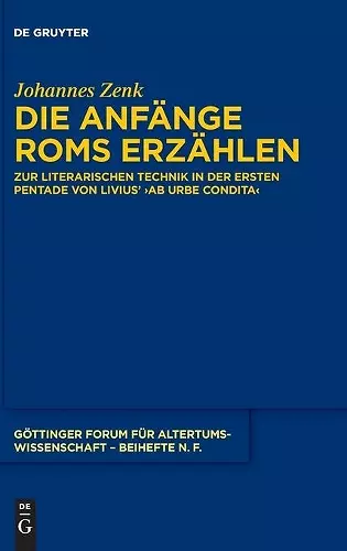 Die Anfänge Roms erzählen cover