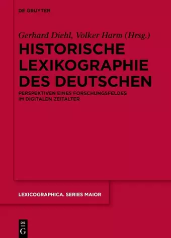 Historische Lexikographie des Deutschen cover