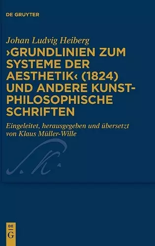 >Grundlinien zum Systeme der Aesthetik cover