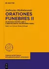 Orationes funebres II cover