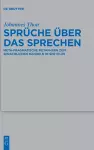 Sprüche über das Sprechen cover