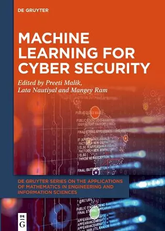 Machine Learning for Cyber Security cover