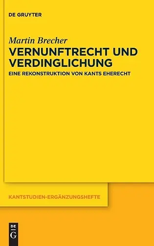 Vernunftrecht Und Verdinglichung cover