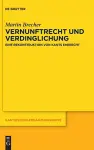 Vernunftrecht Und Verdinglichung cover