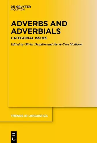 Adverbs and Adverbials cover