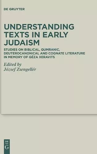 Understanding Texts in Early Judaism cover