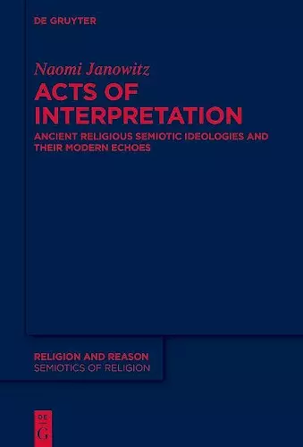 Acts of Interpretation cover