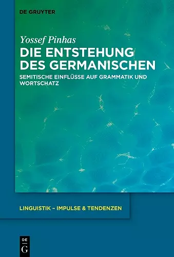 Die Entstehung des Germanischen cover