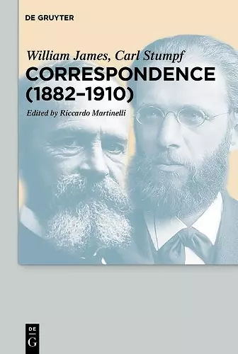 Correspondence (1882–1910) cover
