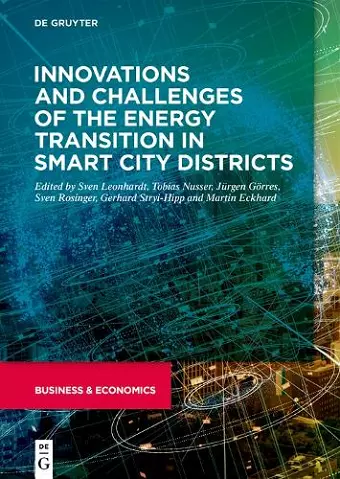 Innovations and challenges of the energy transition in smart city districts cover