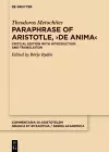 Paraphrase of Aristotle, ›De anima‹ cover