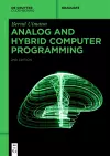 Analog and Hybrid Computer Programming cover