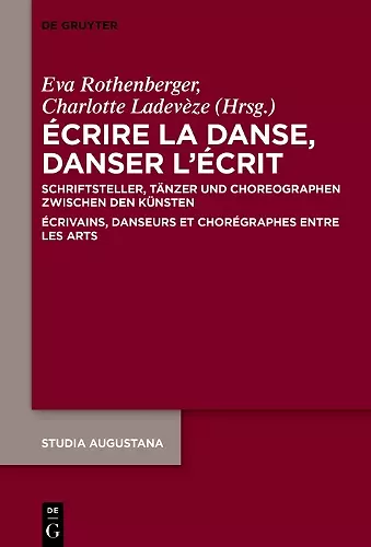 Écrire la danse, danser l’écrit cover