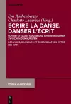 Écrire la danse, danser l’écrit cover