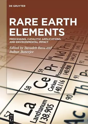 Rare Earth Elements cover
