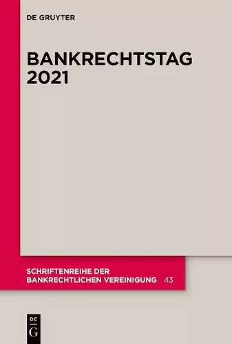Bankrechtstag 2021 cover