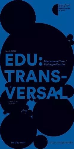 EDU:TRANSVERSAL No. 01/2022 cover