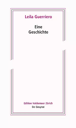 Eine Geschichte cover