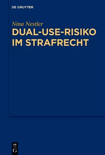 Dual-Use-Risiko im Strafrecht cover