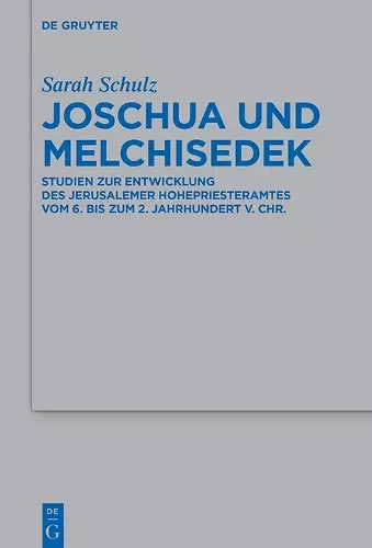 Joschua und Melchisedek cover