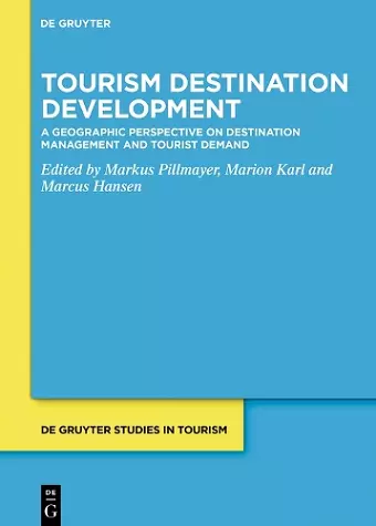 Tourism Destination Development cover