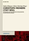 Christoph Meiners (1747–1810) cover