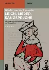 Walther von der Vogelweide: Leich, Lieder, Sangsprüche cover