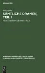Sämtliche Dramen, Teil 1 cover