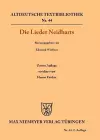 Die Lieder Neidharts cover