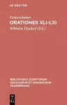 Orationes XLI-LXI cover