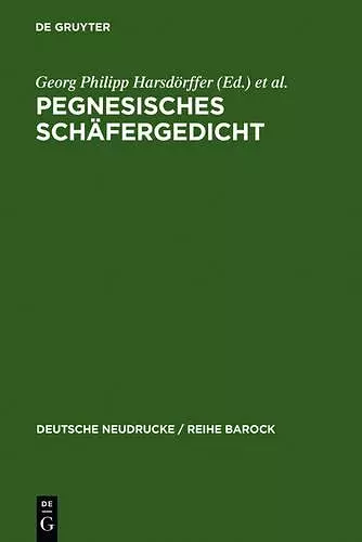 Pegnesisches Schäfergedicht cover