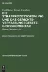 Ergänzungsband und Gesamtregister cover