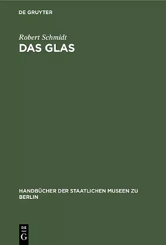 Das Glas cover