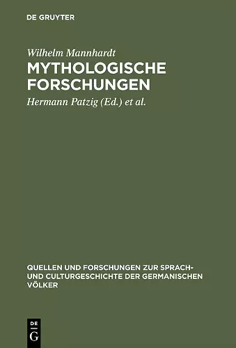 Mythologische Forschungen cover